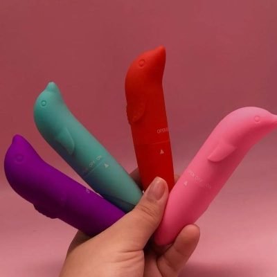 VIBRADOR PONTO G GOLFINHO TOQUE AVELUDADO Armazém Sex Shop Recife